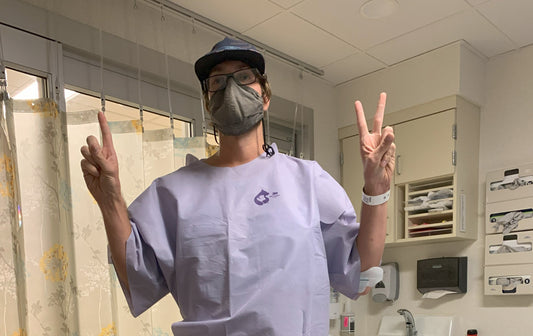 ODD BALLS Founder - Jon going into surgery