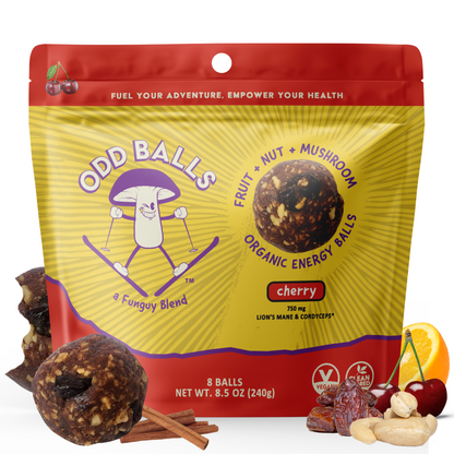 Organic Mushroom Energy Balls - Cherry image 0